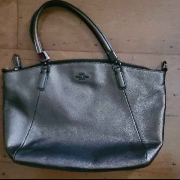 Coach Bronze Purse - Picture 1 of 4